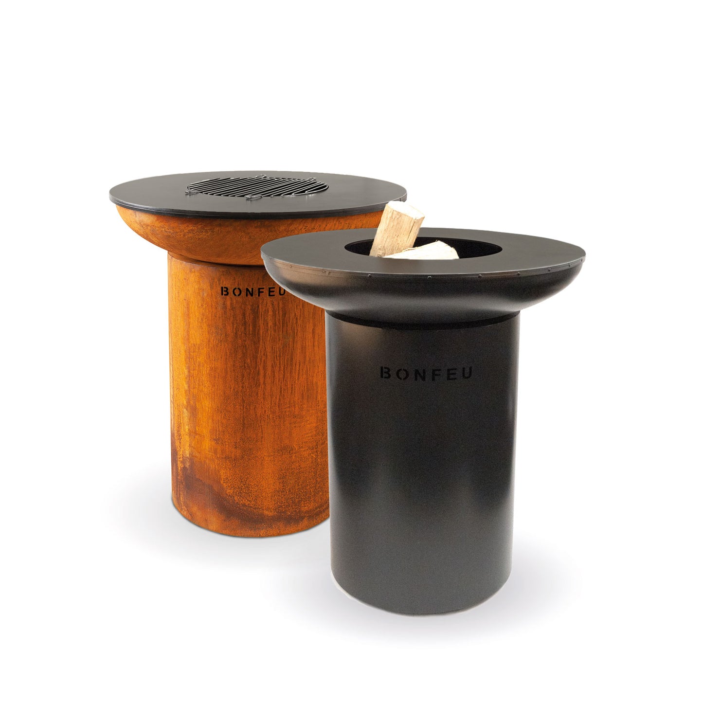 BonFeu Biza Outdoor Firepit & Plancha Grill