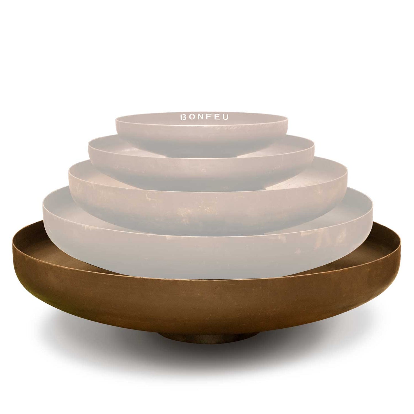 BonFeu BonBowl Corten Steel Firepit | Multiple Sizes 150cm