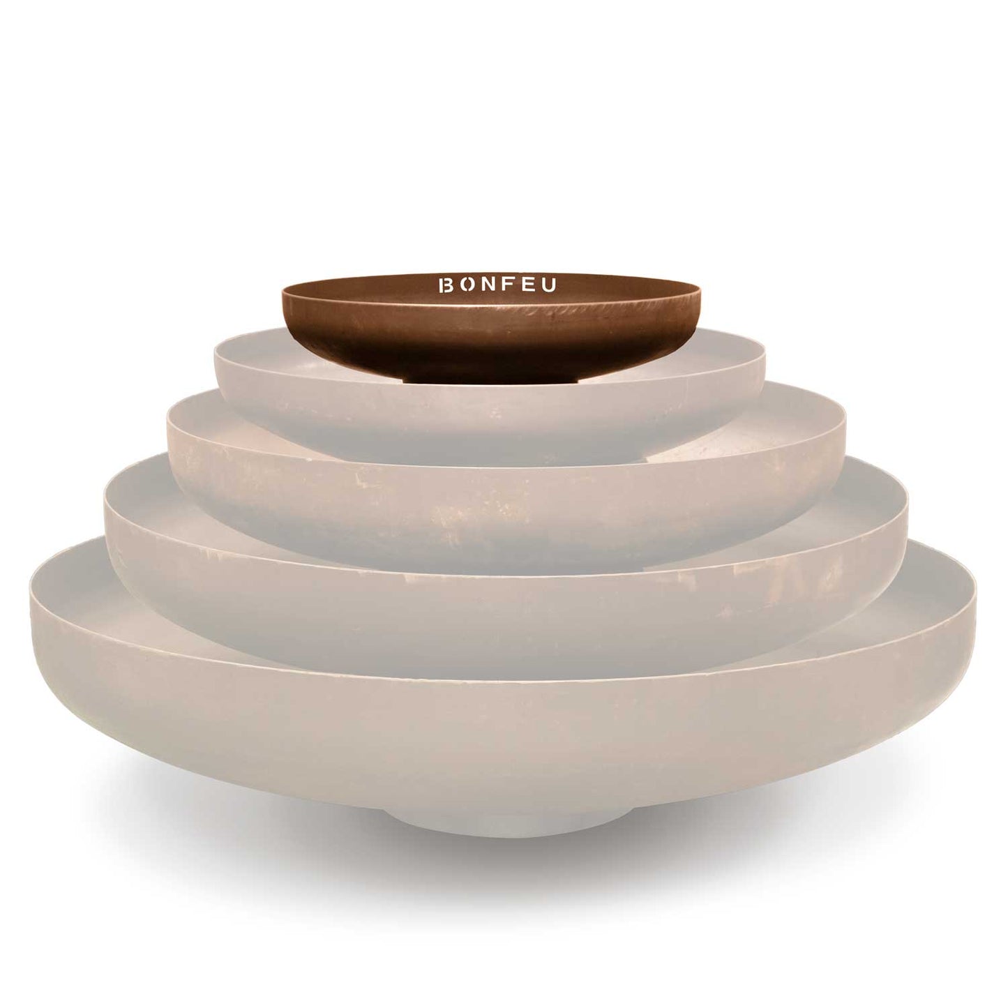 BonFeu BonBowl Corten Steel Firepit | Multiple Sizes