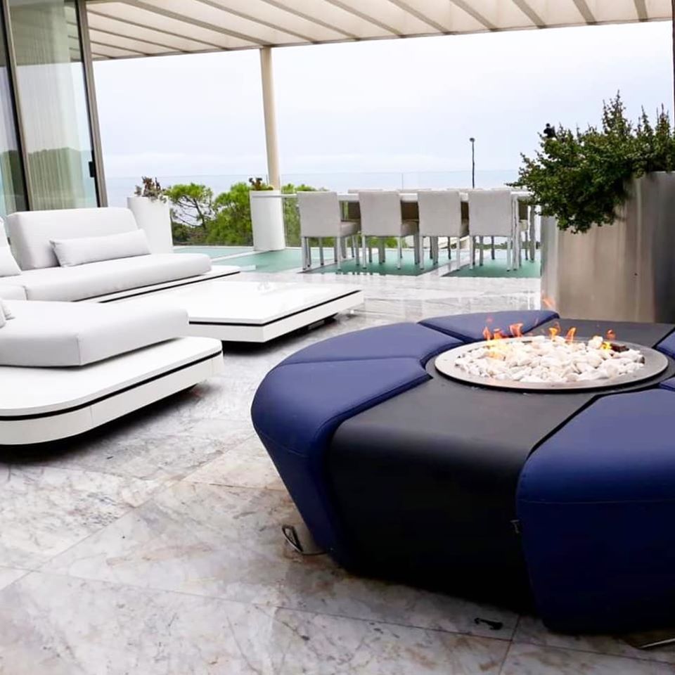 Glamm Fire Circus | Firewood or Bioethanol Steel Firepit
