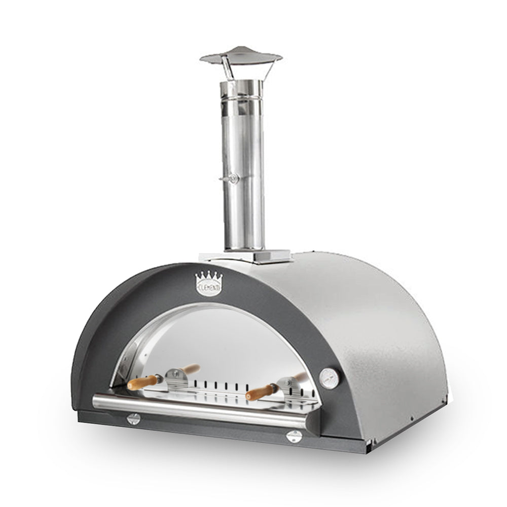 Clementi Original Pizza Oven | Wood Fired | Starter Bundle Stainless Steel