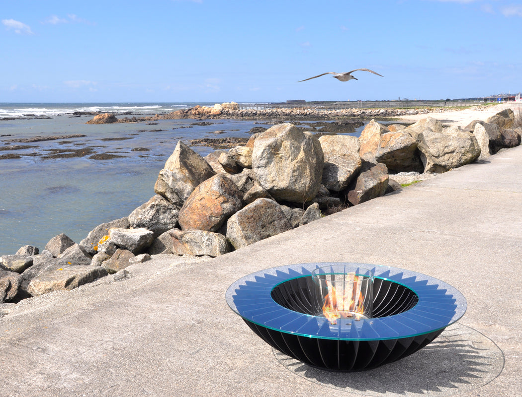 GlammFire Cosmo 13 | Bioethanol Steel Firepit Table