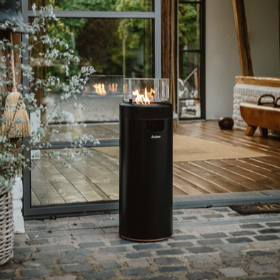 Enders® Black NOVA LED Flame Propane Gas Patio Heater