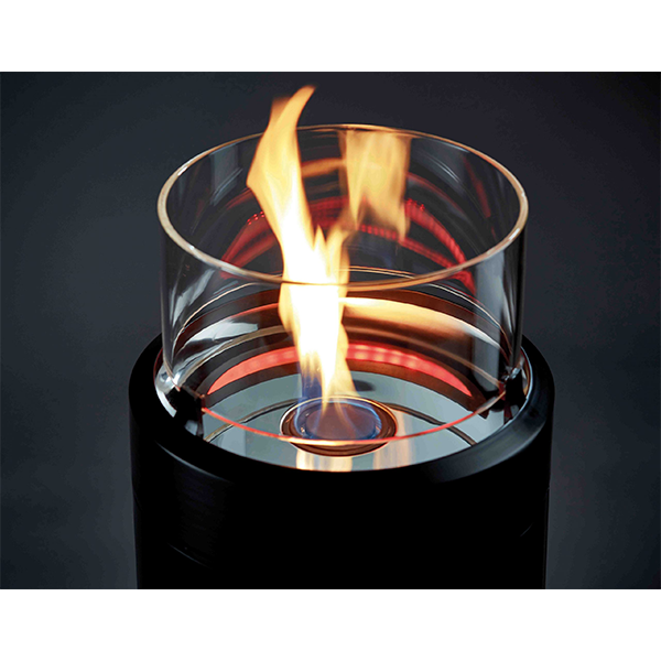 Enders® Black NOVA LED Flame Propane Gas Patio Heater