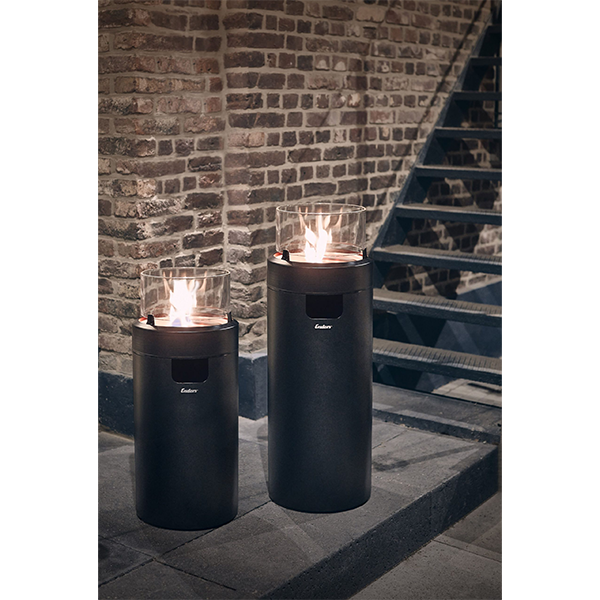 Enders® Black NOVA LED Flame Propane Gas Patio Heater