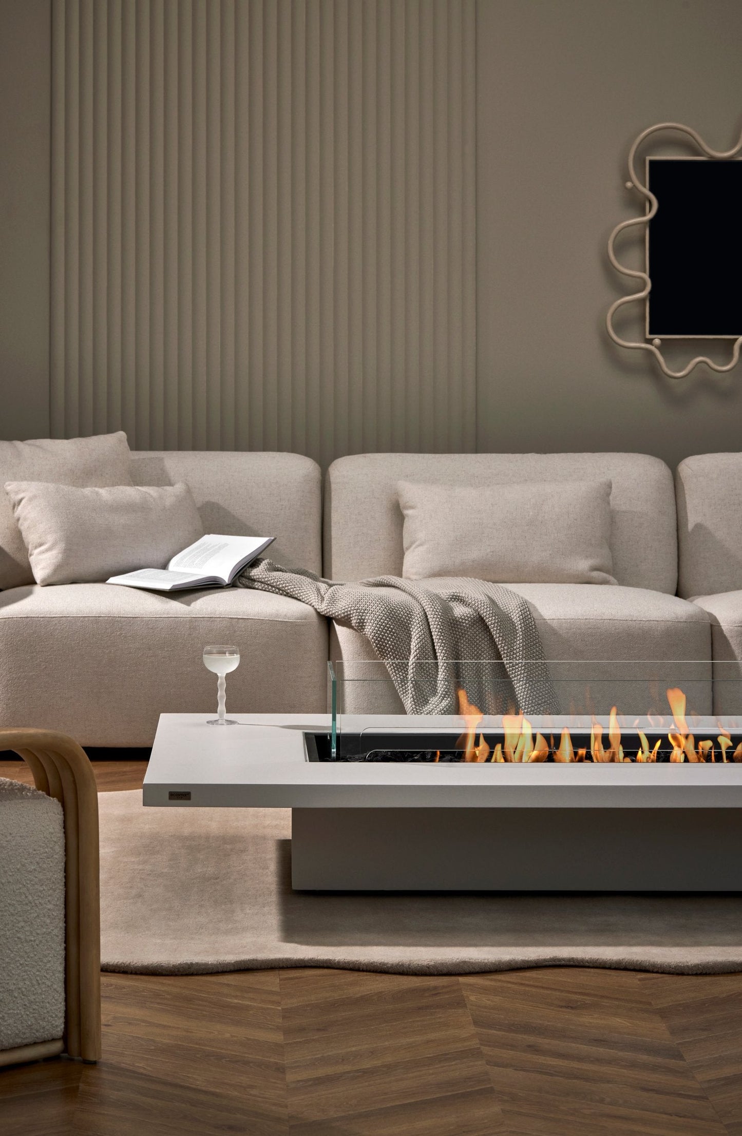 EcoSmart Fire Daiquiri 70 Fire Pit Table