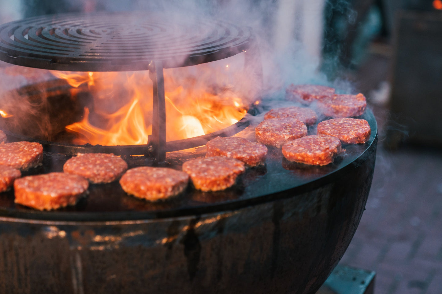 Adezz Seare Bole Plancha Grill | Corten Steel