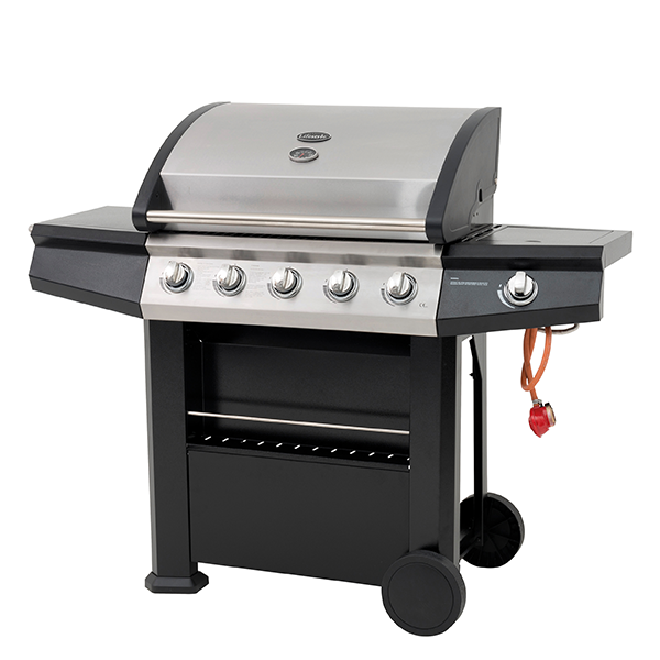 Dominica 5+1 Burners Gas BBQ With Side Burner