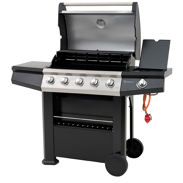 Dominica 5+1 Burners Gas BBQ With Side Burner