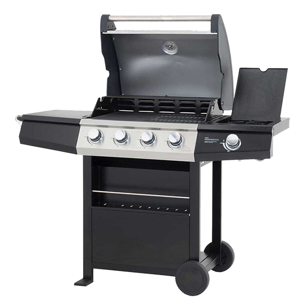 Grenada 4+1 Gas Burner BBQ Grill With Side Burner