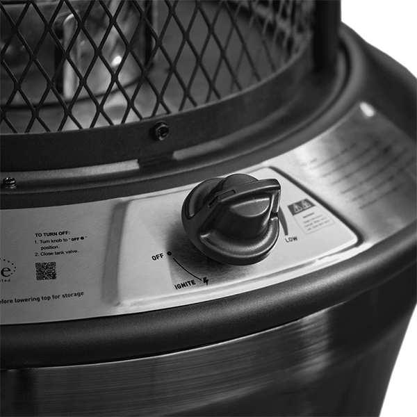 Santorini Gas Patio Heater | 11kW Heat Output | Free weather cover