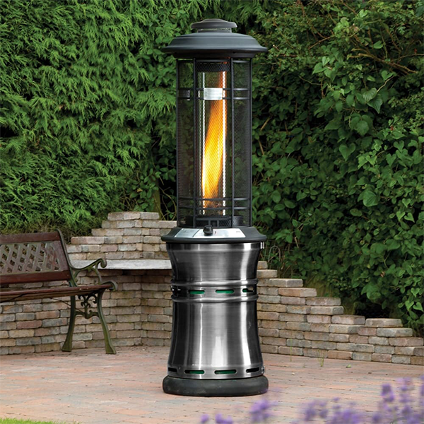 Santorini Gas Patio Heater | 11kW Heat Output | Free weather cover