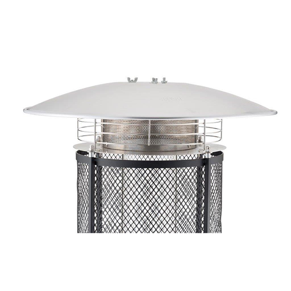 Emporio Flame Gas Patio Heater | 15kW Heat Output | Free Weather Cover