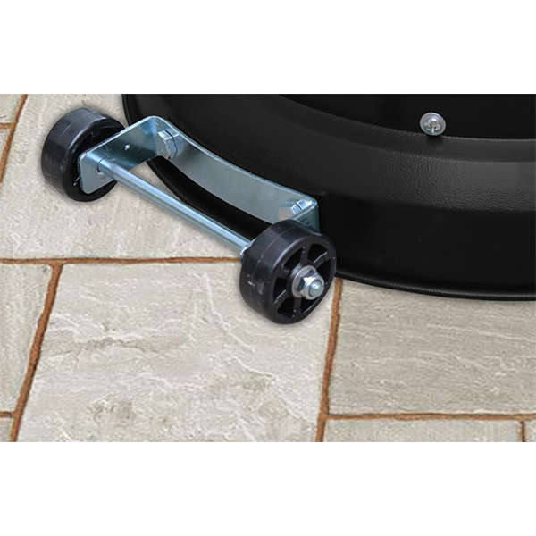 Capri Gas Patio Heater | 12.5kW Heat Output | Silver, Black or Green | Free Weather Cover
