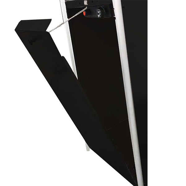 Tahiti II Pyramid Flame Gas Patio Heater | 13kW Heat Output | Silver or Black | Free Weather Cover