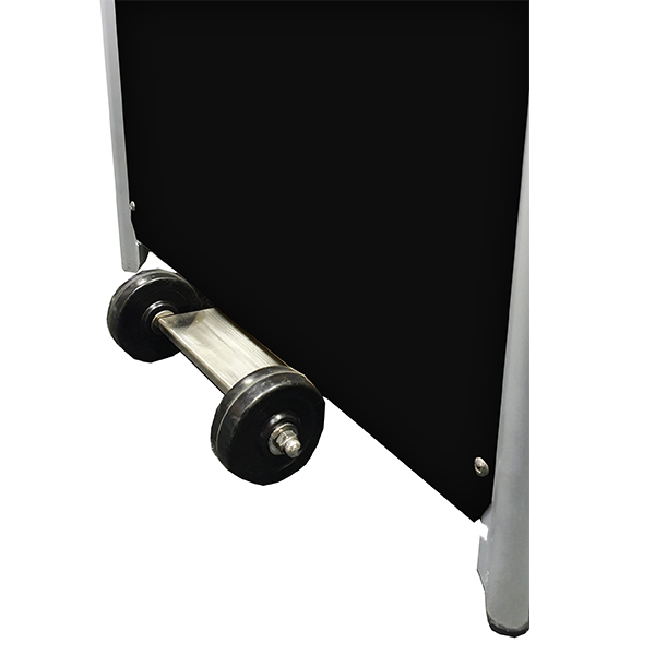 Tahiti II Pyramid Flame Gas Patio Heater | 13kW Heat Output | Silver or Black | Free Weather Cover