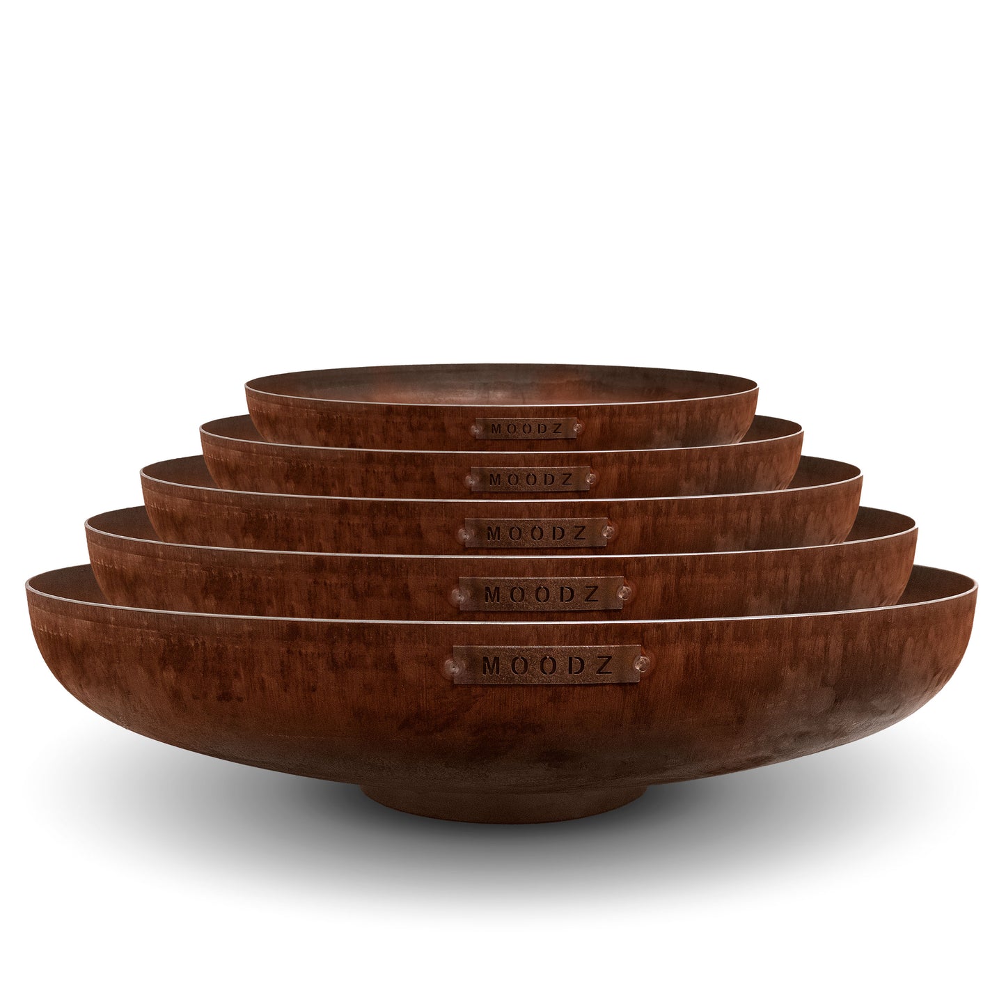 Moodz Classic Firepit Bowl | Corten Steel | Multiple Sizes