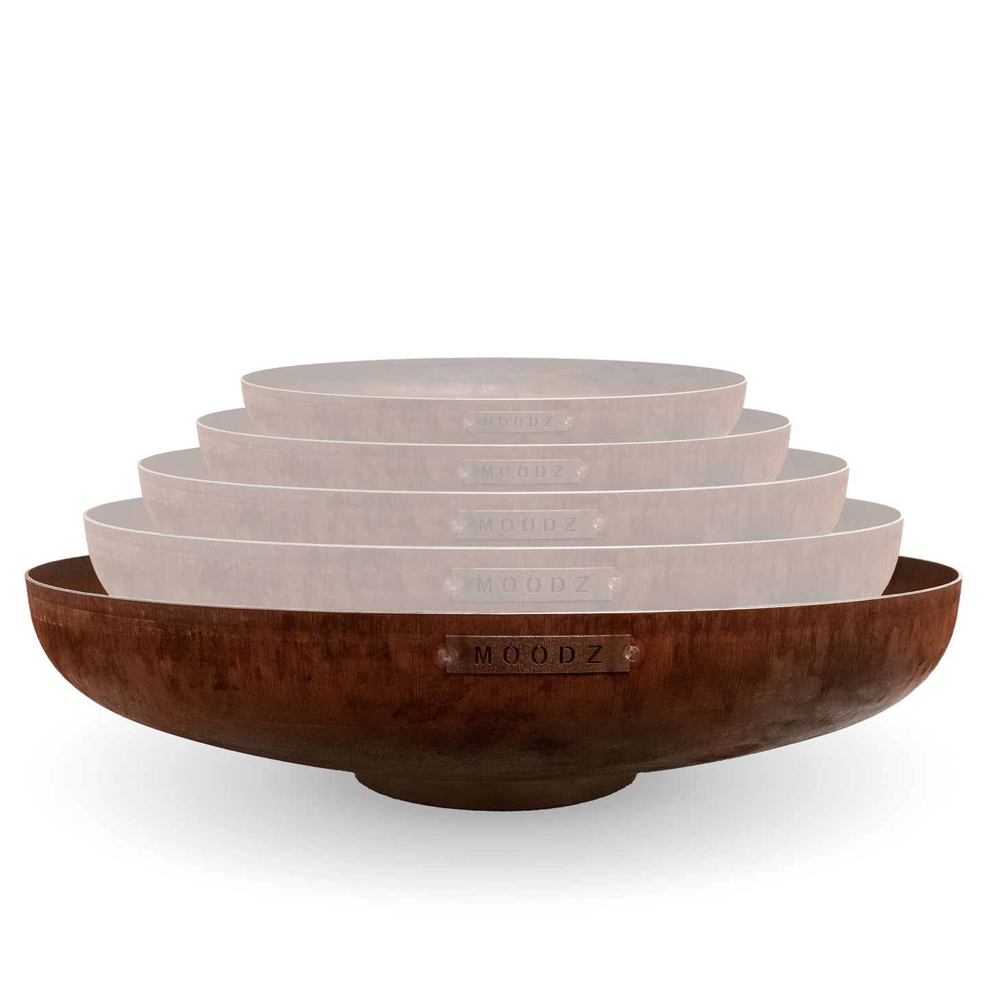 Moodz Classic Firepit Bowl | Corten Steel | Multiple Sizes 150cm