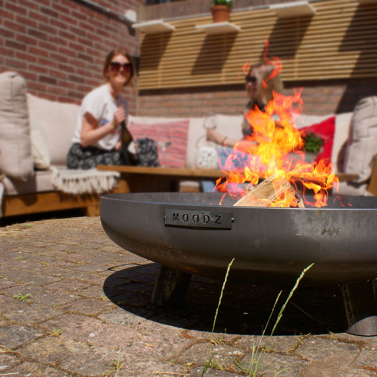 Moodz Feet & Handle Firepit Bowl | Corten Steel | 60, 80 & 100cm