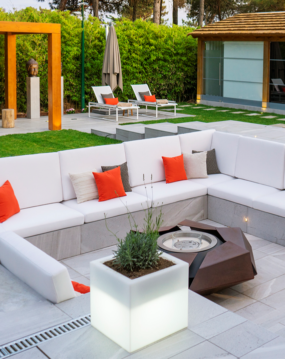 Glamm Fire Stravaganza | Steel Firepit | Firewood or Bioethanol