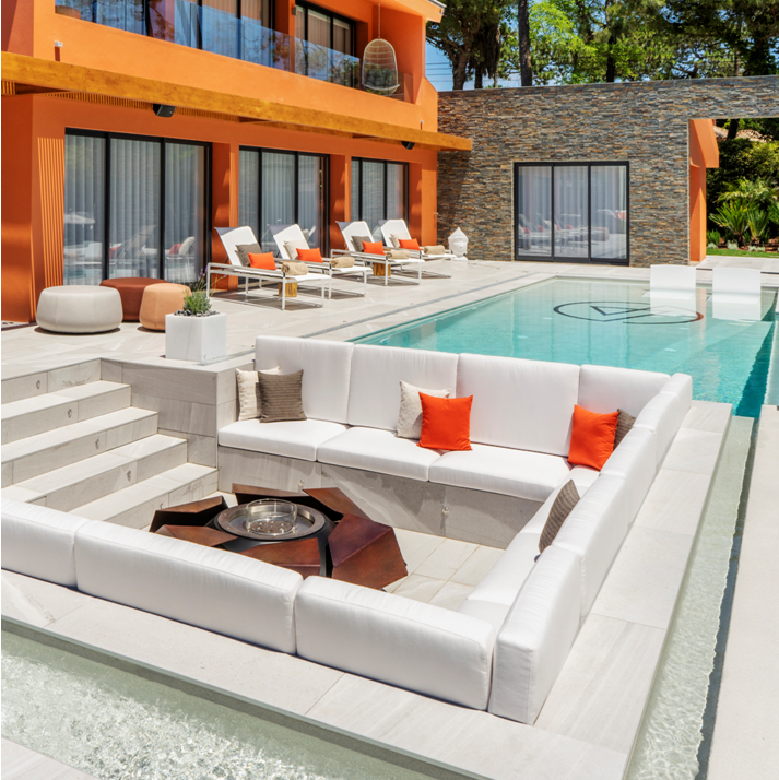 Glamm Fire Stravaganza | Steel Firepit | Firewood or Bioethanol