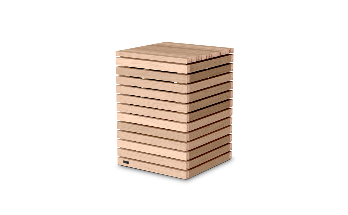 EcoSmart Fire Tank Stool & Side Table Teak