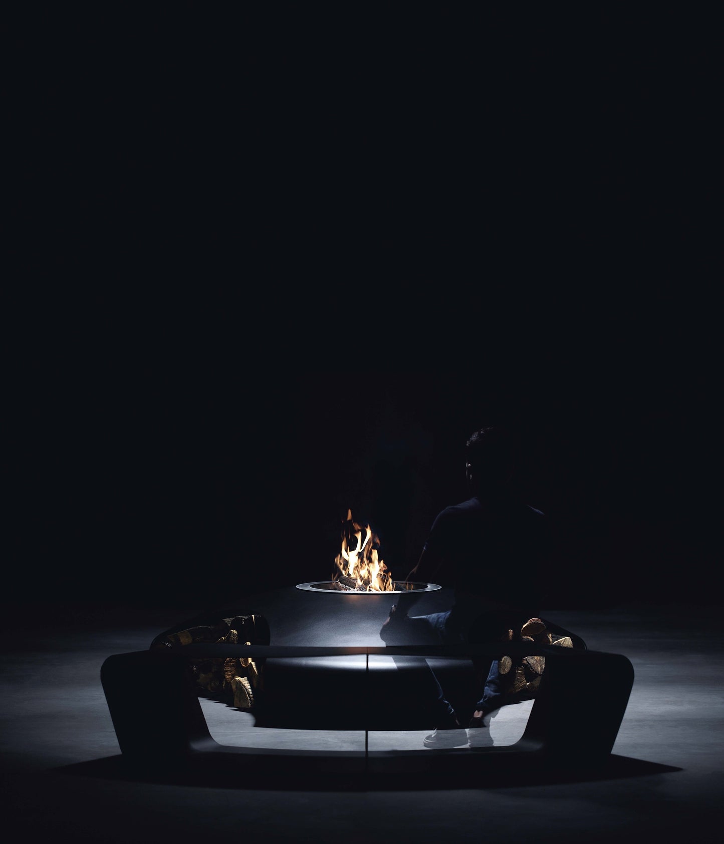 Glamm Fire Vaudeville | Firewood or Bioethanol Steel Firepit