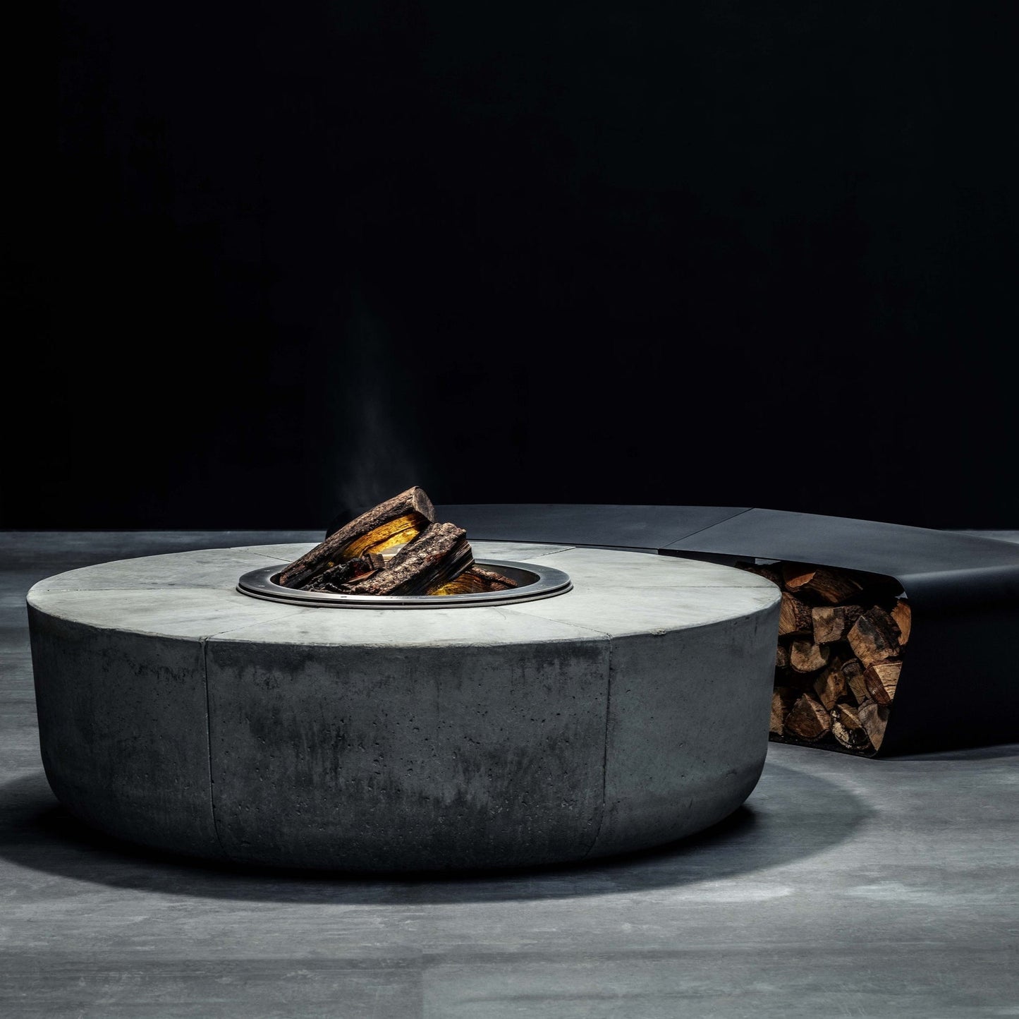 Glamm Fire Zarzuela | Cement Firepit | Firewood or Bioethanol