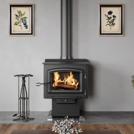 3200 Square Feet Direct Vent Freestanding Stove with Blower