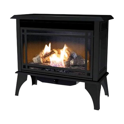 Pleasant Hearth 32'' W Ventless Gas Stove