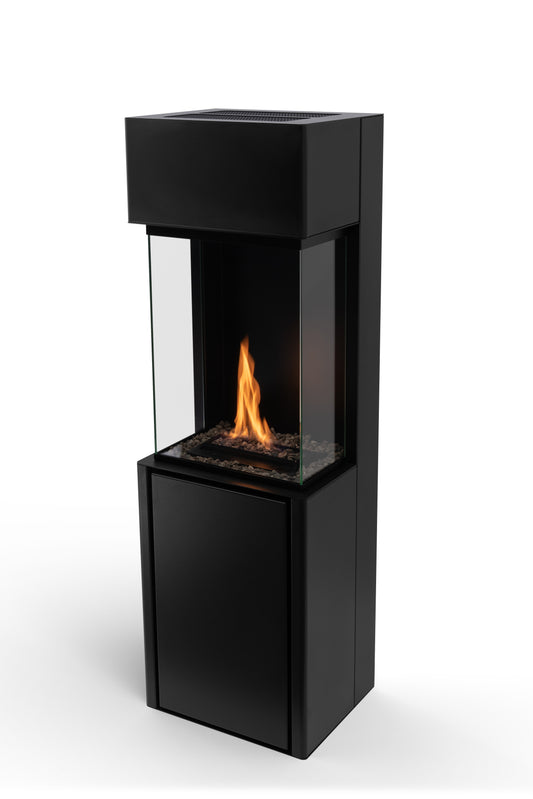 Planika Arcticon | Bioethanol Remote Controlled Indoor Fireplace | Black or White