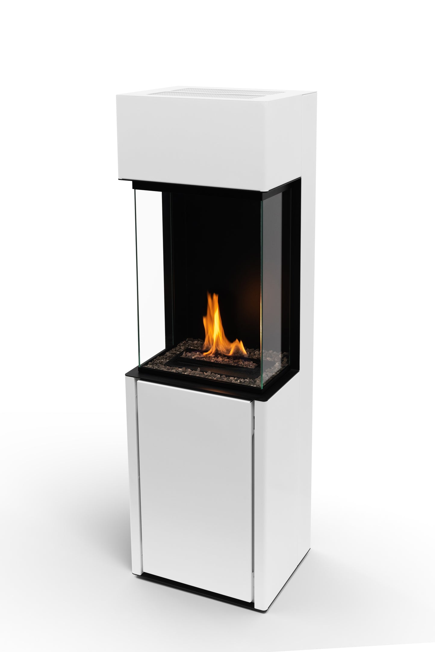 Planika Arcticon | Bioethanol Remote Controlled Indoor Fireplace | Black or White