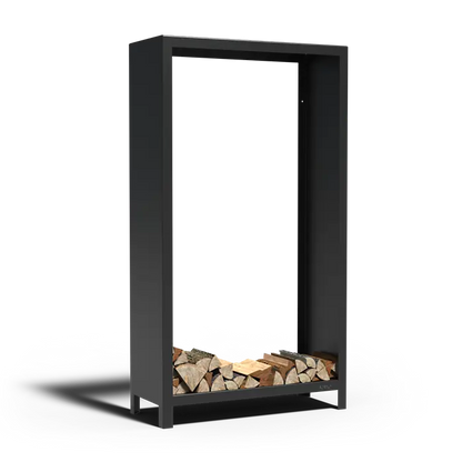 Adezz Outdoor Wood Storage | Corten or Coated Steel | Various Sizes Coated steel