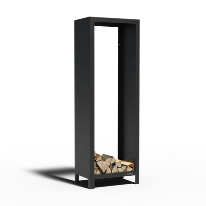 Adezz Outdoor Wood Storage | Corten or Coated Steel | Various Sizes