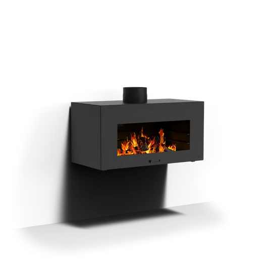 Adezz Enok Outdoor Fireplace | Coated or Corten Steel