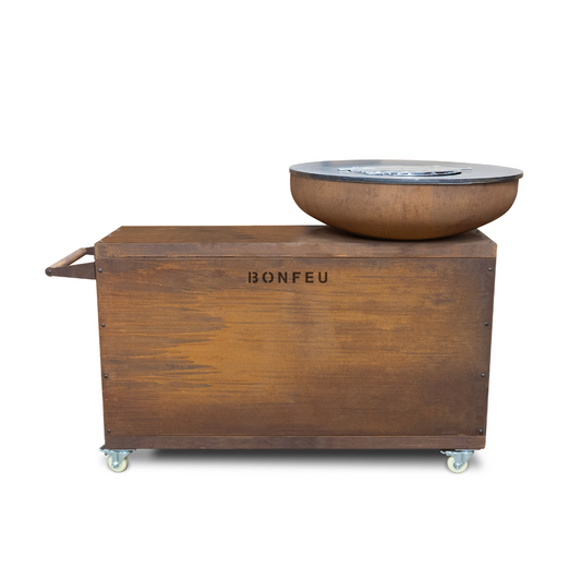 BonFeu BonBiza Island | Outdoor Firepit & Plancha Grill Station