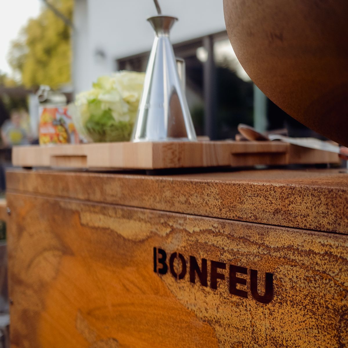 BonFeu BonBiza Island | Outdoor Firepit & Plancha Grill Station