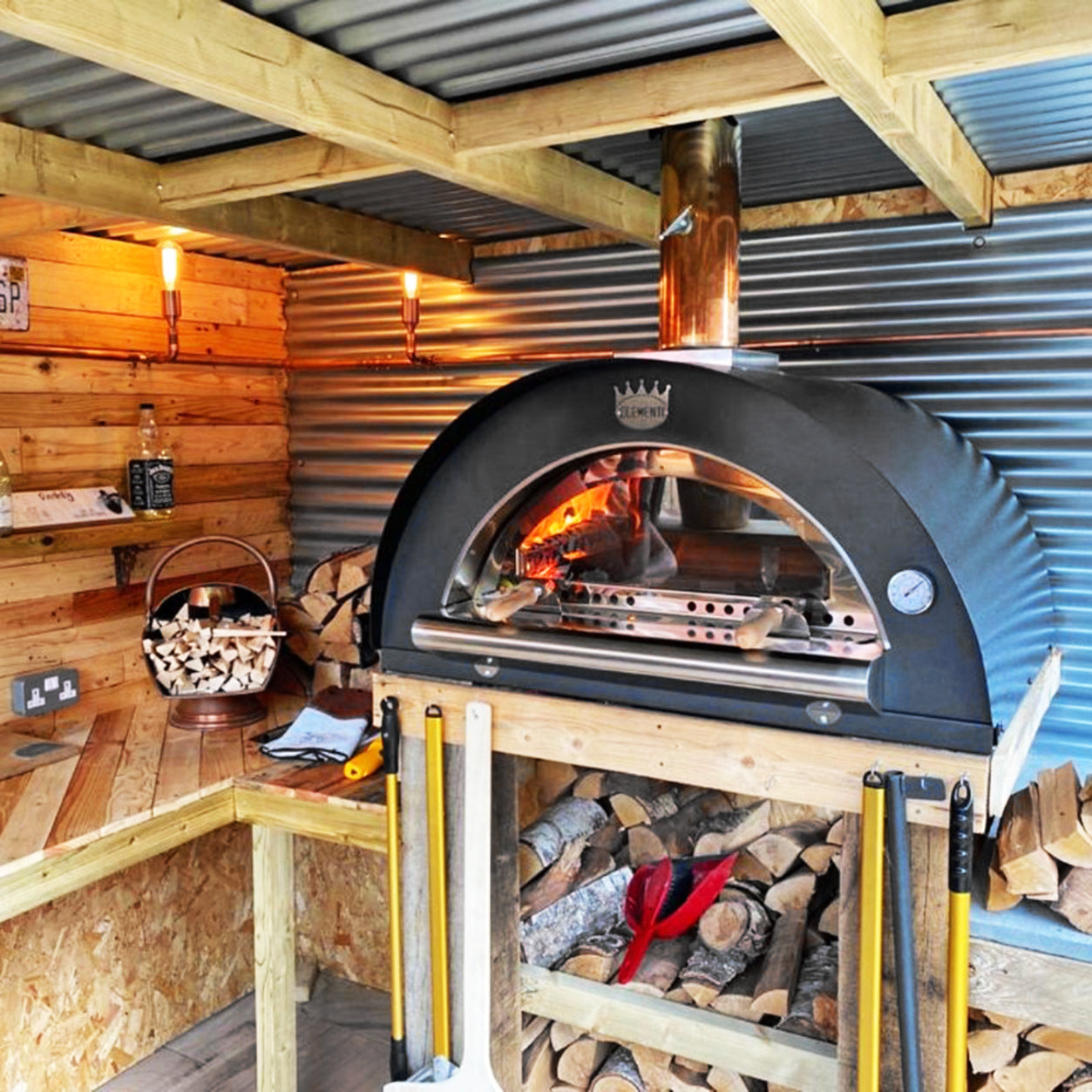 Clementi Original Pizza Oven | Wood Fired | Starter Bundle