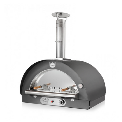 Clementi Original Pizza Oven | Dual Fuel | Starter Bundle Anthracite