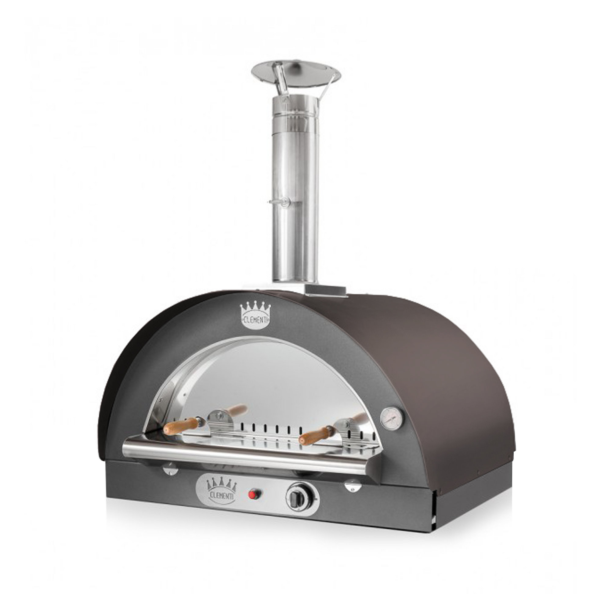 Clementi Original Pizza Oven | Dual Fuel | Starter Bundle Copper