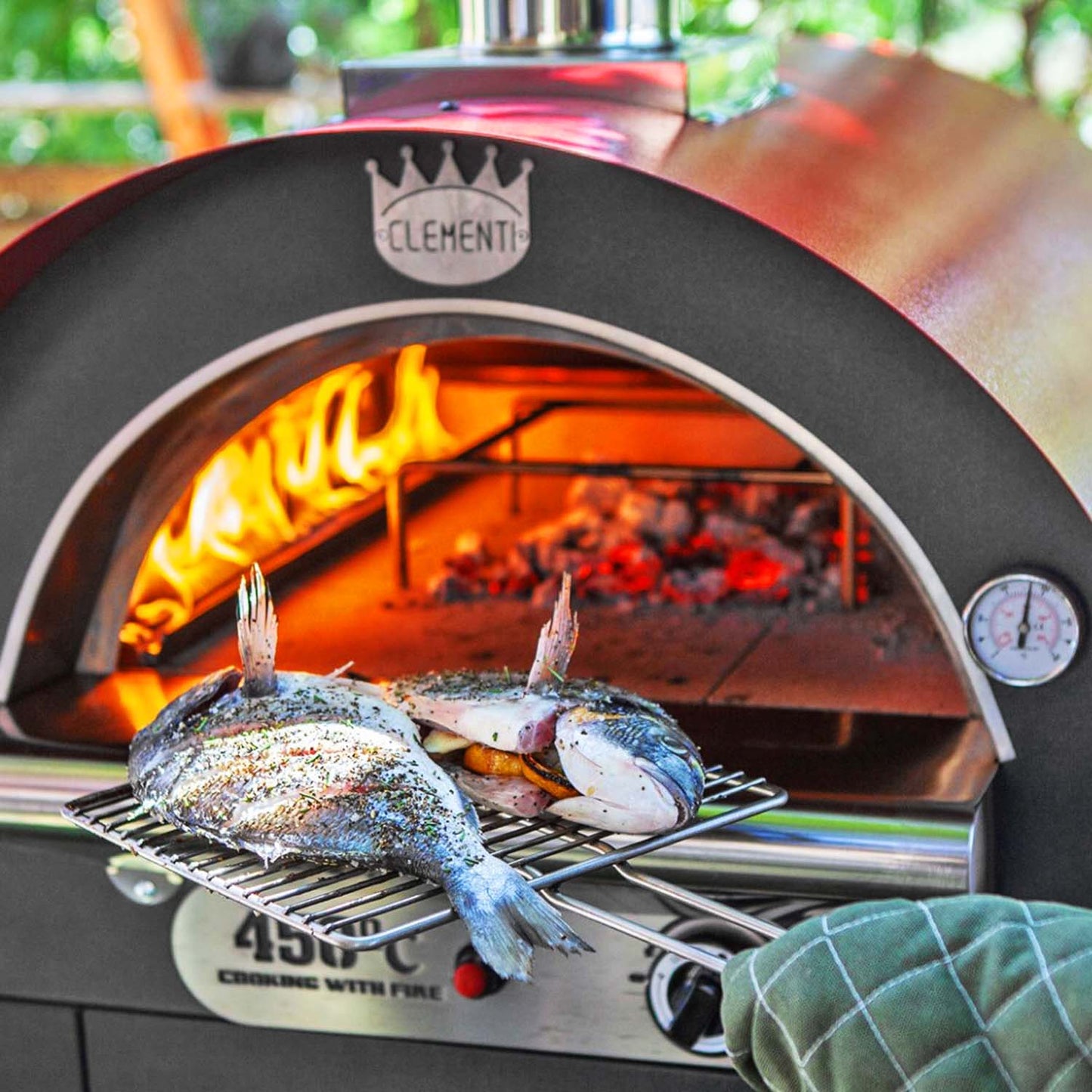 Clementi Original Pizza Oven | Dual Fuel | Starter Bundle