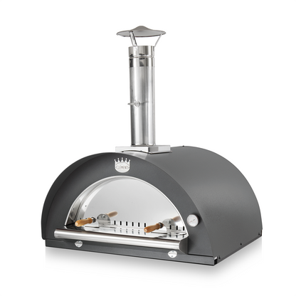 Clementi Original Pizza Oven | Wood Fired | Starter Bundle Anthracite