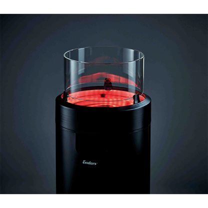 Enders® Black NOVA LED Flame Propane Gas Patio Heater