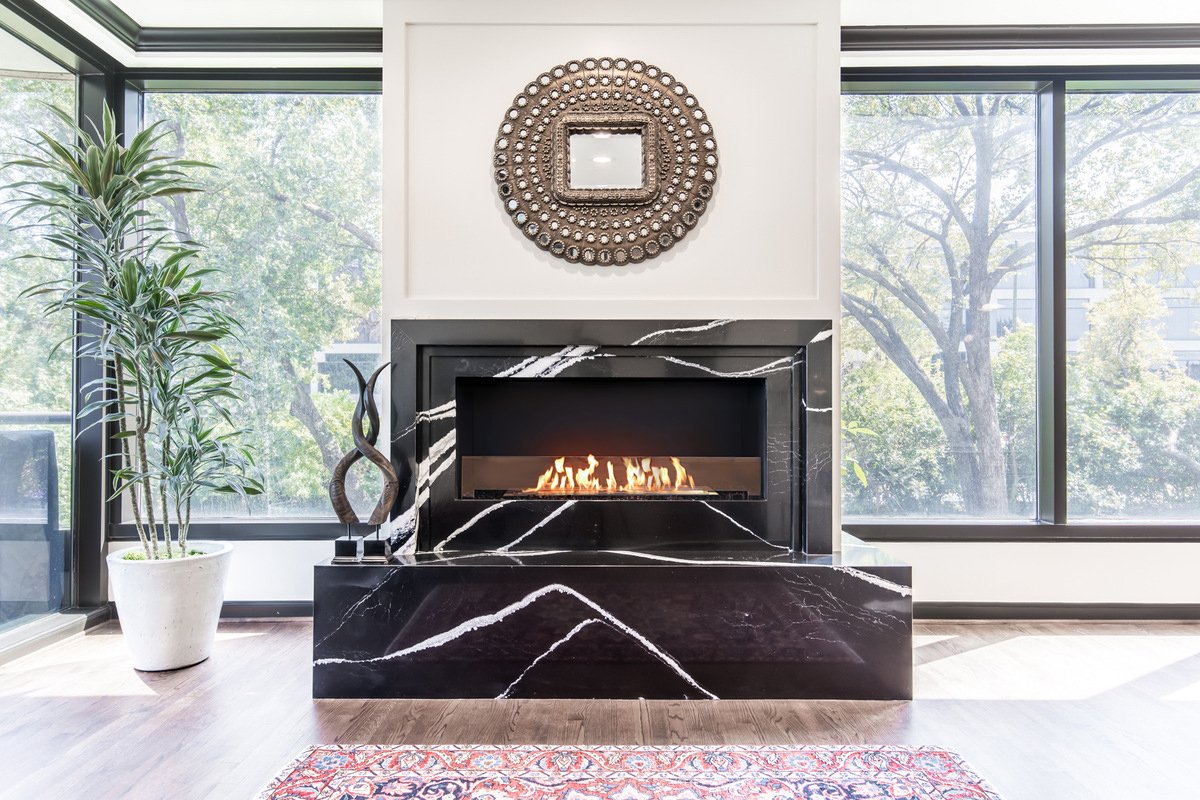 EcoSmart Fire Flex 50SS Fireplace Insert lifestyle