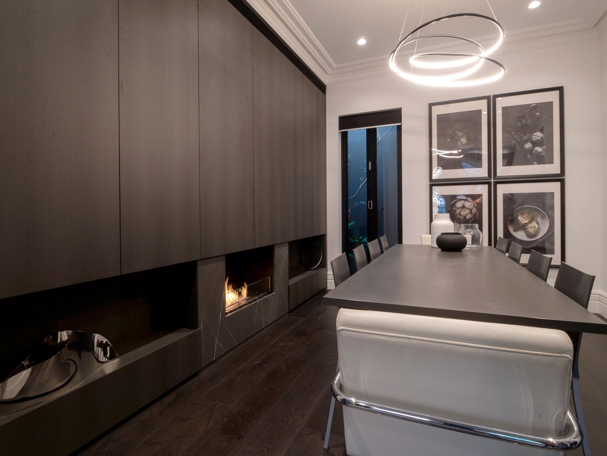 EcoSmart Fire Flex 32SS Fireplace Insert lifestyle