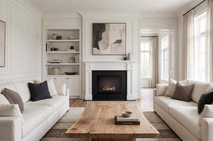 EcoSmart Fire Heritage 56SS Fireplace Insert lifestyle