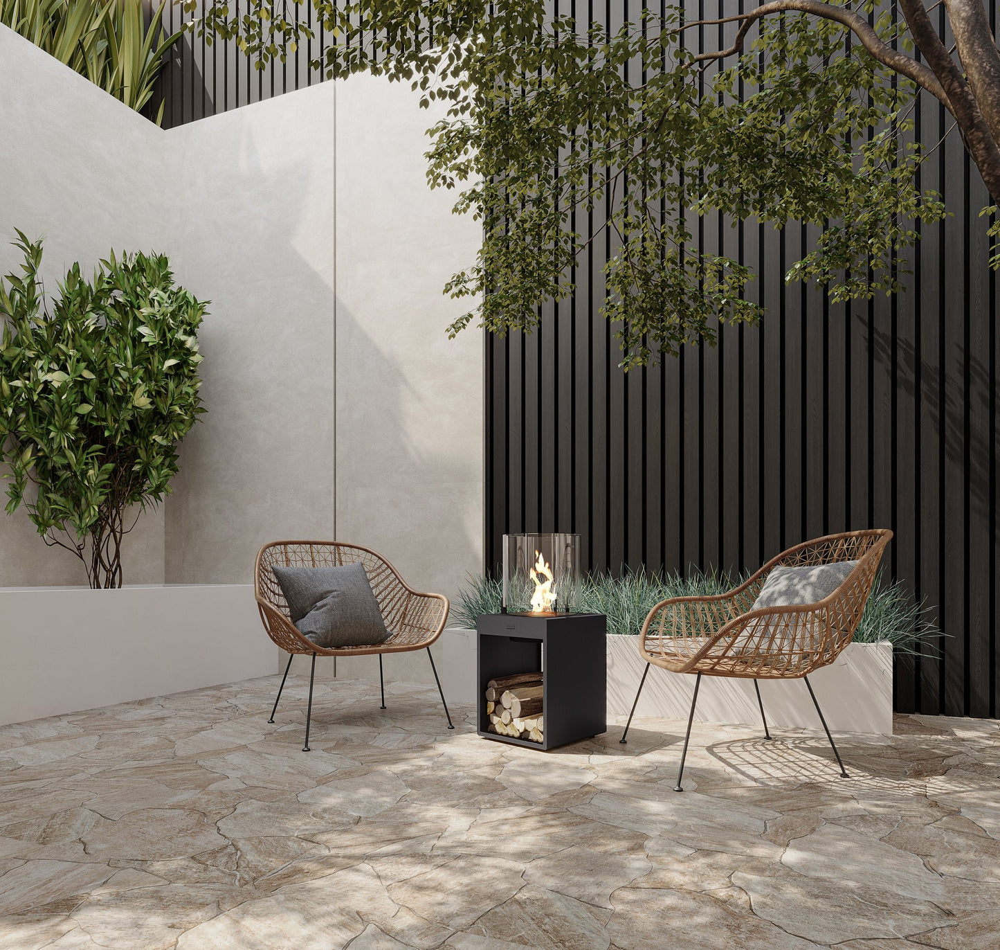 EcoSmart Fire Pop 3T Designer Fireplace