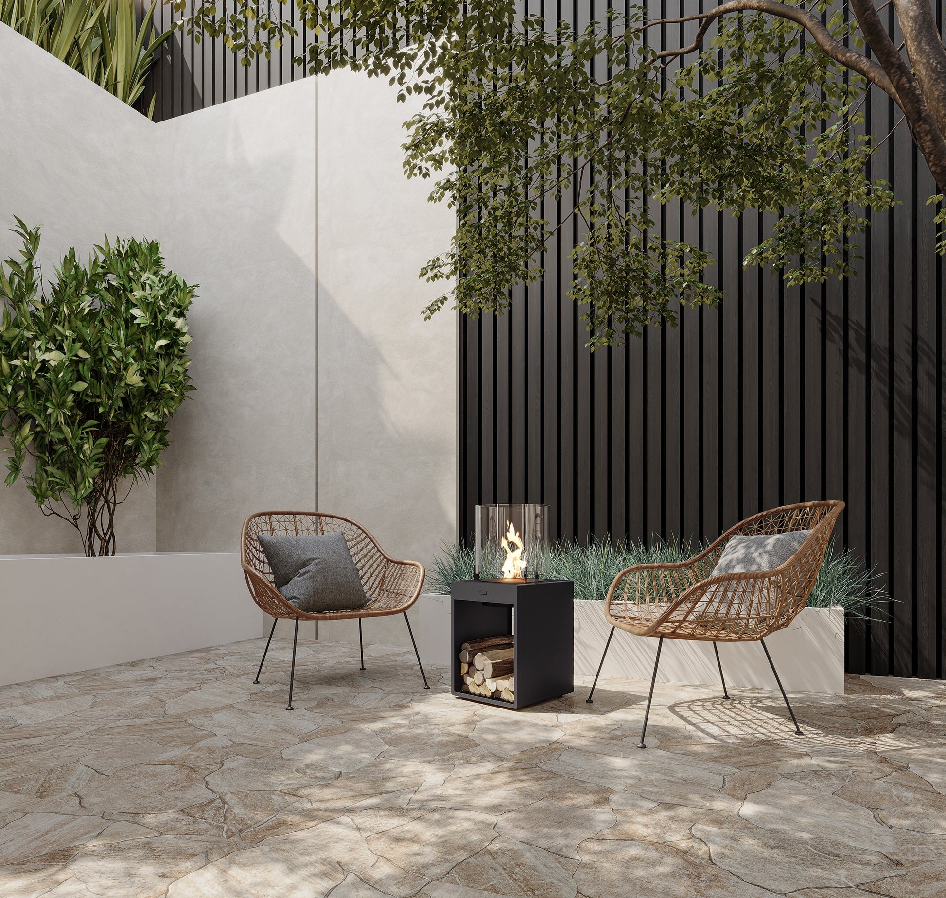 EcoSmart Fire Pop 3T Designer Fireplace