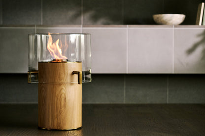 EcoSmart Fire Pillar 3T Designer Fireplace lifestyle