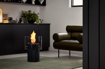 EcoSmart Fire Pillar 3T Designer Fireplace lifestyle